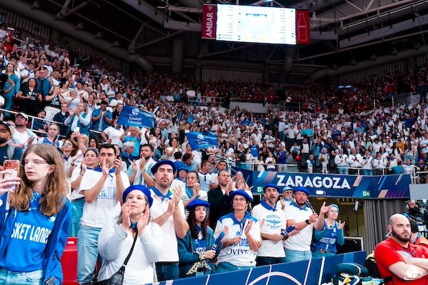 BALLE ORANGE – L’Élan dans la foulée. Basket Landes sorti en Aragon